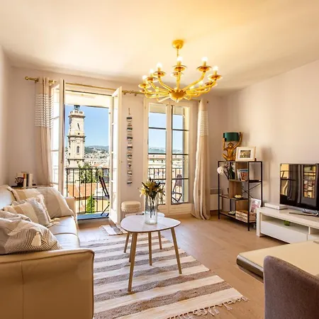 Providence - Elegant F3, Vue Incroyable, Balcon,ascenseur, Wifi Appartamento Nizza