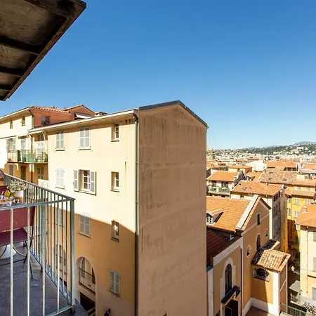 Apartment Providence - Elegant F3, Vue Incroyable, Balcon,ascenseur, Wifi Nice