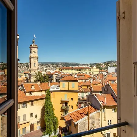 Apartment Providence - Elegant F3, Vue Incroyable, Balcon,ascenseur, Wifi Nice