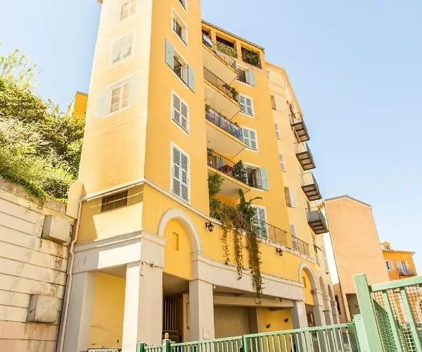 Providence - Elegant F3, Vue Incroyable, Balcon,ascenseur, Wifi * Nice